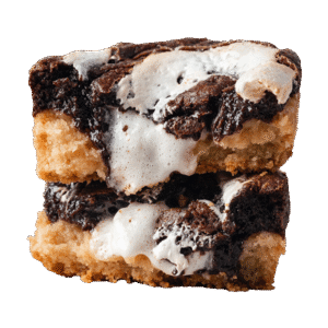 S'mores Brookie Bomb cross section